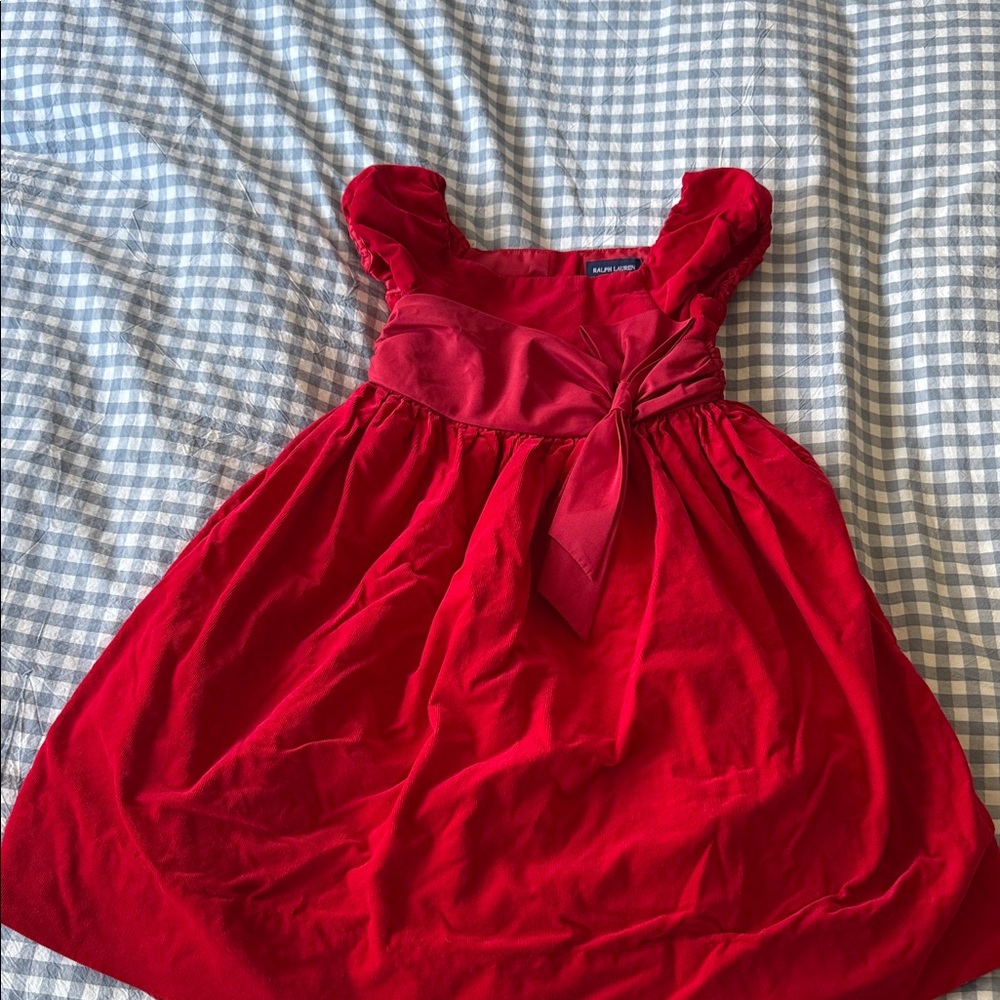Ralph Lauren Scarlet Kids Formal Dress